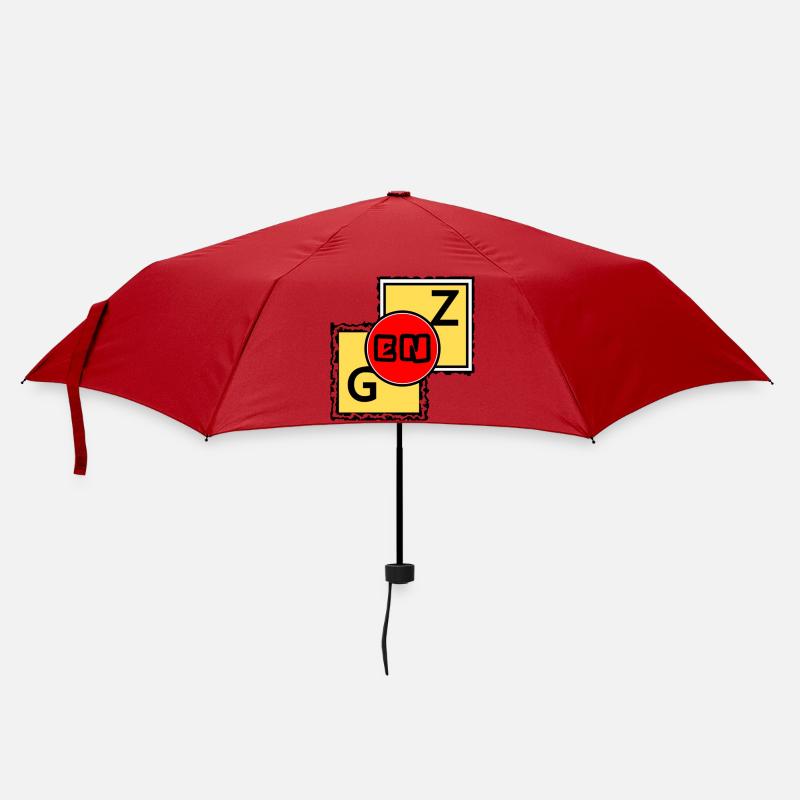 GEN Z Blöcke - Regenschirm (klein) - Rot