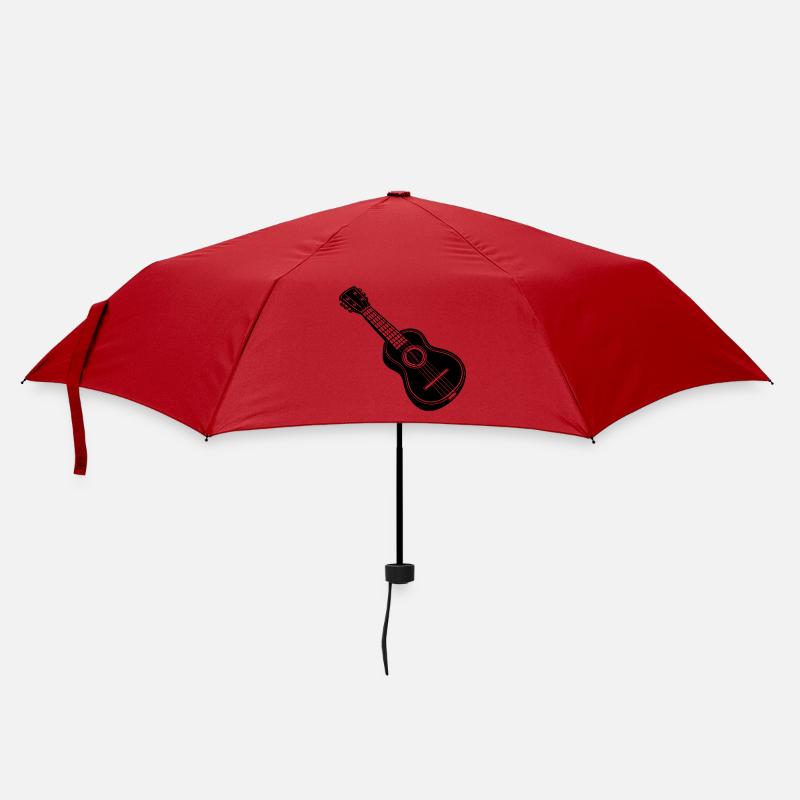 Ukulele - Regenschirm (klein) - Rot
