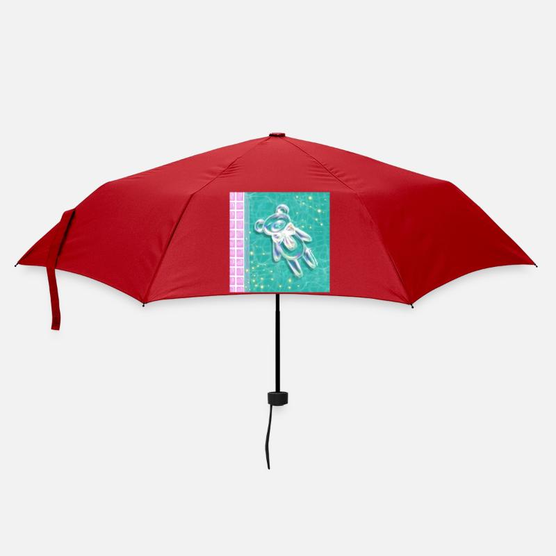 Ourson Bulle Propre - Parapluie standard - rouge