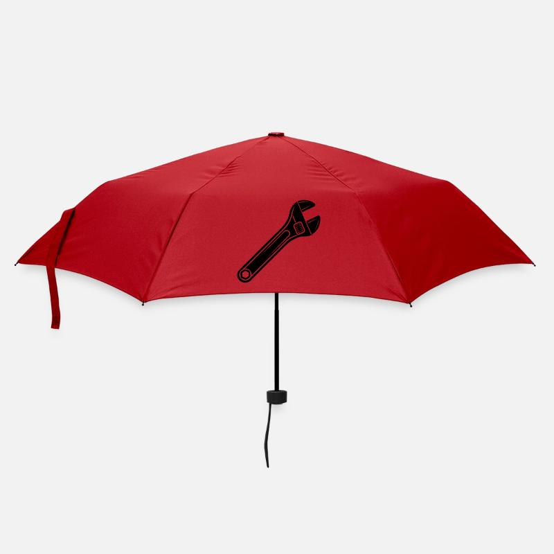 Clé à molette réglable - Parapluie standard - rouge