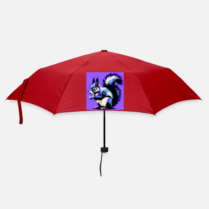 squirrel - Umbrella (small) - red