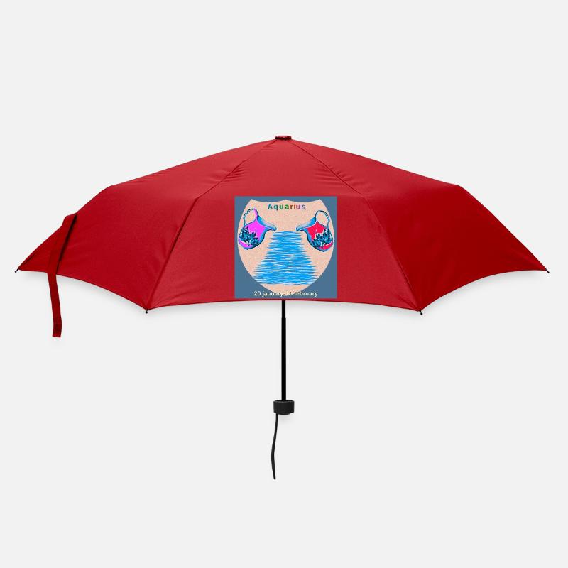 Verseau - Parapluie standard - rouge