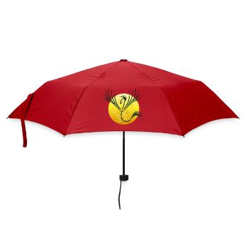 Solar Phoenix - The Rebirth of Light - Umbrella (small) - red - Front