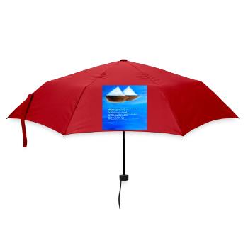 Freundschaft - Regenschirm (klein) - Rot - Vorne
