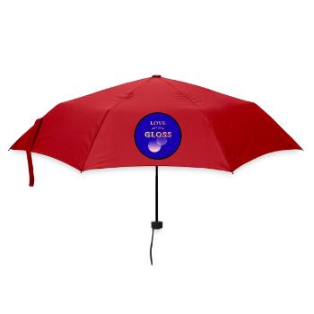 Liebe Autumn GLOSS - Regenschirm (klein) - Rot - Vorne