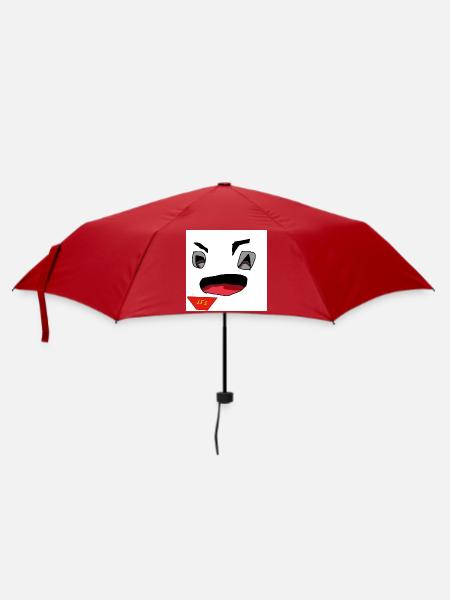 nhumnhumnhum - Regenschirm (klein) - Rot