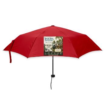 The River Bank Harmonist – ein literarisches Gitarrenpedal - Regenschirm (klein) - Rot - Vorne