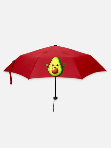 Avocado - Regenschirm (klein) - Rot