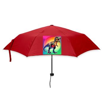dinosaur - Umbrella (small) - red - Front
