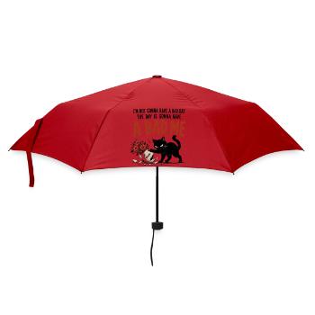 The Day Is going to Have A Bad Me - Umbrella (small) - red - Front