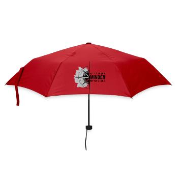 Koordinaten Minden - Regenschirm (klein) - Rot - Vorne