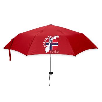 VESTVÅGØY - Umbrella (small) - red - Front