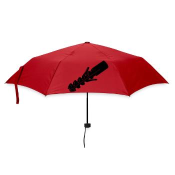 Plug wall plug for screw - Umbrella (small) - red - Front