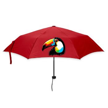 Toucan - Umbrella (small) - red - Front