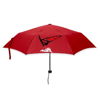Planche à voile - Parapluie standard - rouge - Devant