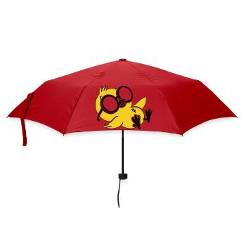 Cool Chill Penguin Sunglasses Drôle d’été - Parapluie standard - rouge - Devant