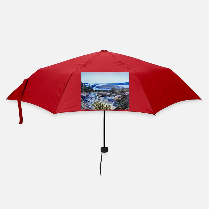 Bremstølen - Regenschirm (klein) - Rot