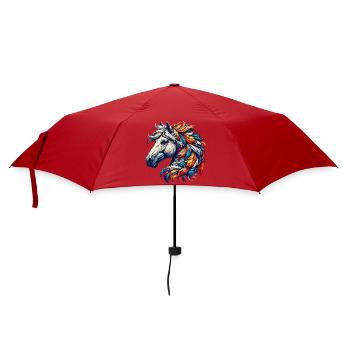 Horse - Umbrella (small) - red - Front
