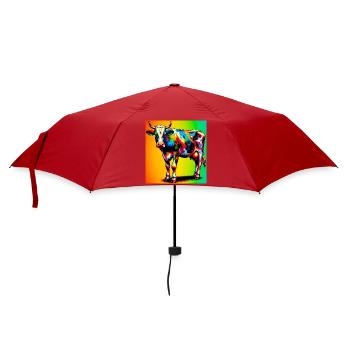 cow - Umbrella (small) - red - Front