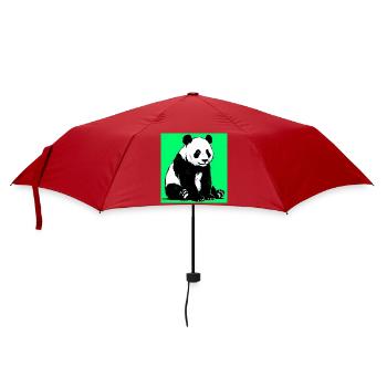 panda - Parapluie standard - rouge - Devant