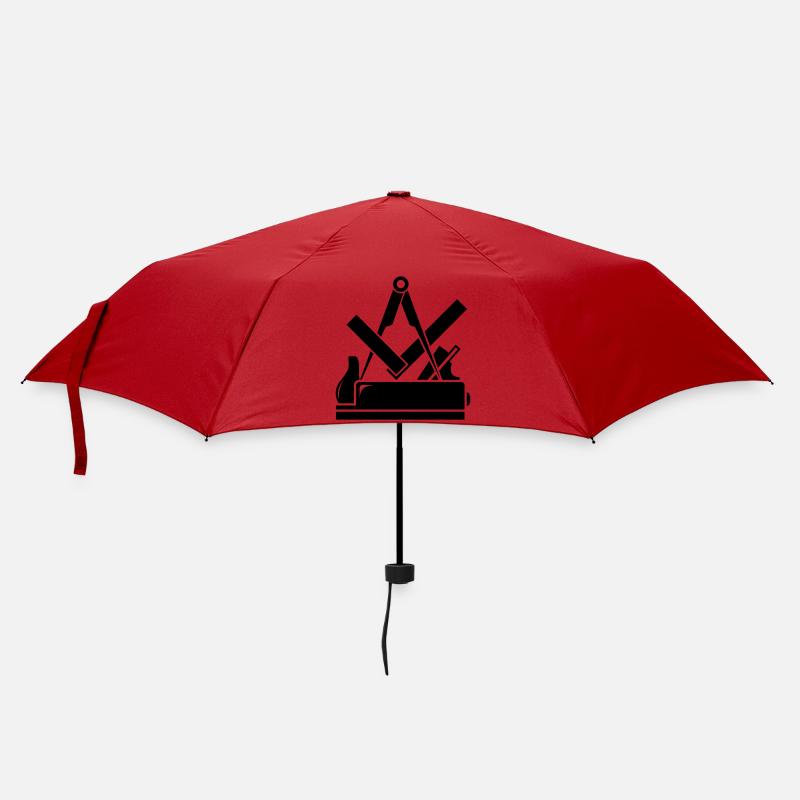 Tischler Zunftzeichen - Regenschirm (klein) - Rot