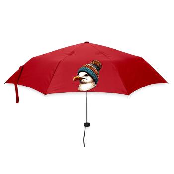Mouette - Parapluie standard - rouge - Devant
