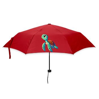 Turtle - Umbrella (small) - red - Front