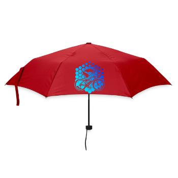 Gift idea for a road bike with road bike - Umbrella (small) - red - Front