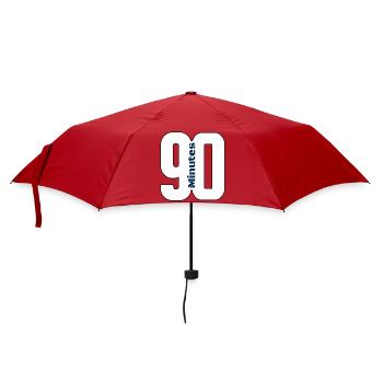 Milwaukee 90 Bold City Logo - Parapluie standard - rouge - Devant
