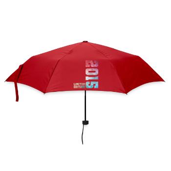 11. Geburtstag Limited Edition 2015 Jahrgang 2015 - Regenschirm (klein) - Rot - Vorne