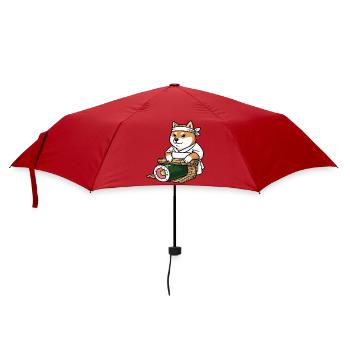 Shiba inu fait du Shusi - Parapluie standard - rouge - Devant