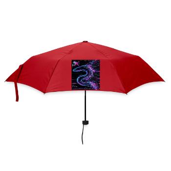 Semantischer Schleim - System Error - Regenschirm (klein) - Rot - Vorne