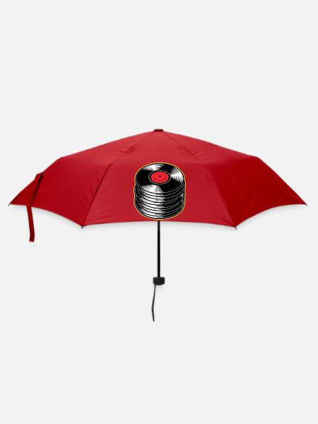 Vinyl-Alben-Stapel - Regenschirm (klein) - Rot