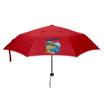 Portofino Dolce Vita Küste - Regenschirm (klein) - Rot - Vorne
