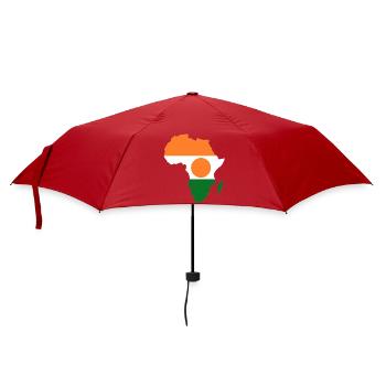 Niger_Flagge_Afrika - Umbrella (small) - red - Front