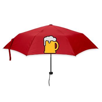 Bierkrung | Beer Mug - Parapluie standard - rouge - Devant
