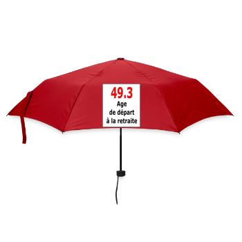 49.3 - Parapluie standard - rouge - Devant