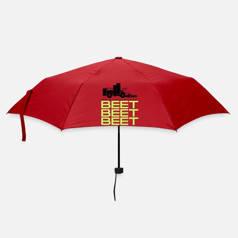 Beet Harvester Tshirt - Umbrella (small) - red