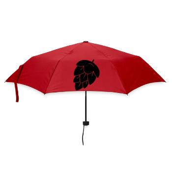 houblon pour la bière - Parapluie standard - rouge - Devant