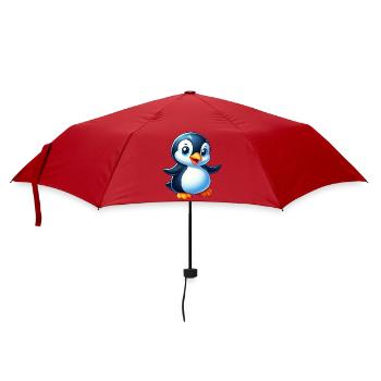 Penguin - Umbrella (small) - red - Front