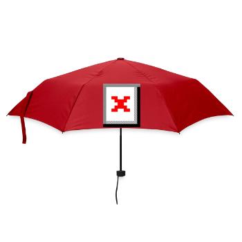 Missing Image – File Not Found - Regenschirm (klein) - Rot - Vorne