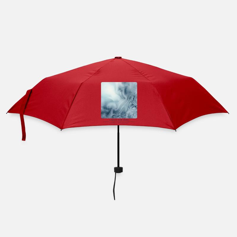 Liquide sous zéro - Parapluie standard - rouge