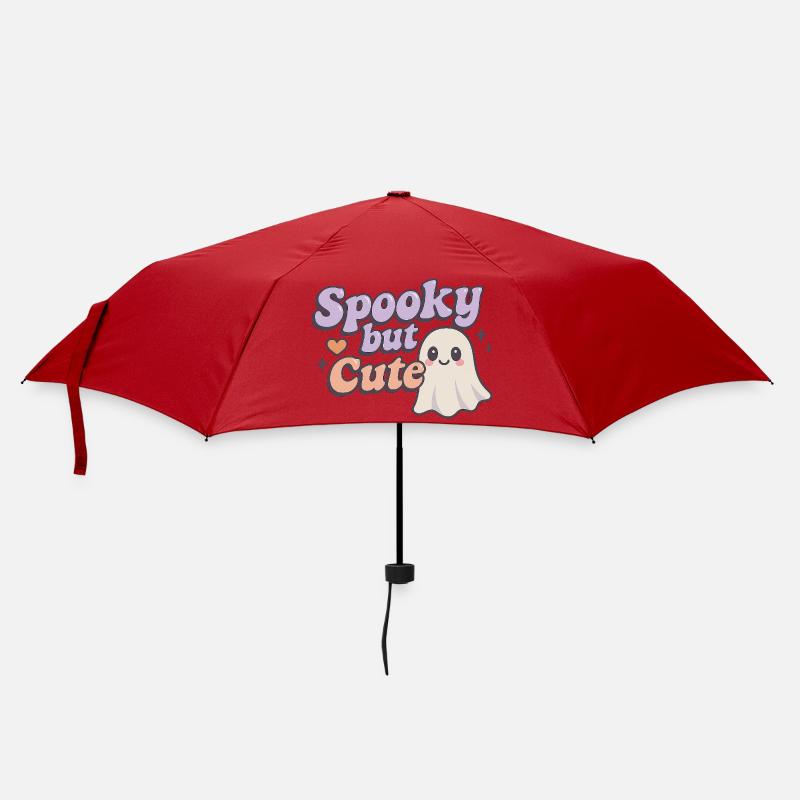 spooky but cute - Regenschirm (klein) - Rot