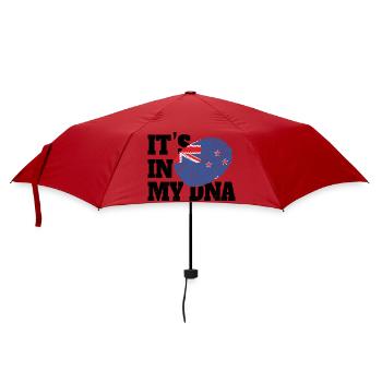 It's In My DNA New Zealand Genes Funny NZ - Umbrella (small) - red - Front