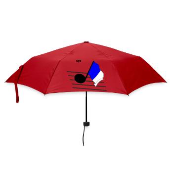 Spa Music & Racing - Umbrella (small) - red - Front