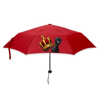 Roi de la Collision de la Couronne contre Espion Paysan - Parapluie standard - rouge - Devant