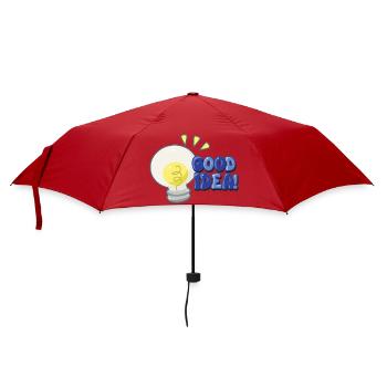 Good Idea Light Bulb Comic - Umbrella (small) - red - Front