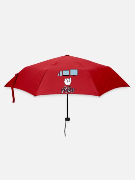 Geek - Umbrella (small) - red