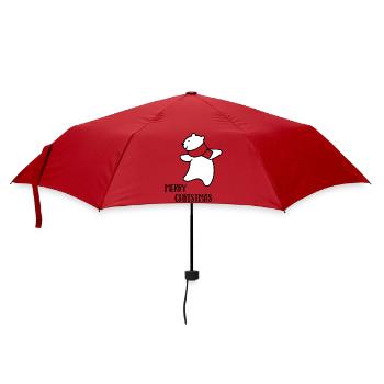 Merry Christmas - Umbrella (small) - red - Front