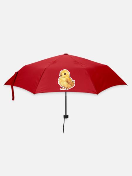 Küken - Regenschirm (klein) - Rot